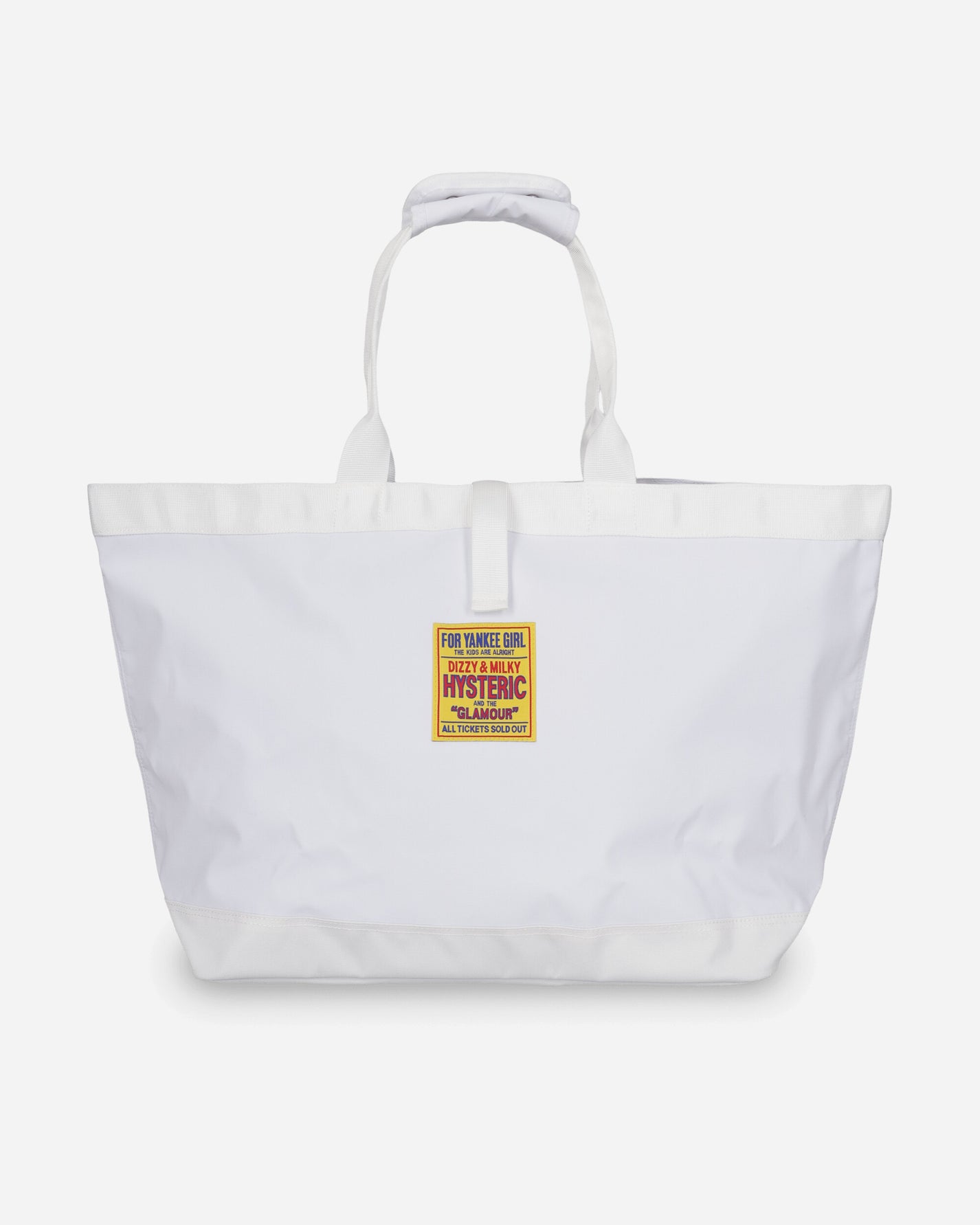 Hysteric Glamour Tarp Tote Bag White Bags and Backpacks Tote Bags 02261QB01 00