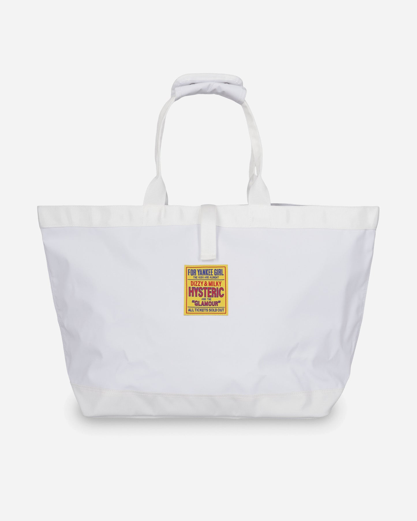 Hysteric Glamour Tarp Tote Bag White Bags and Backpacks Tote Bags 02261QB01 00
