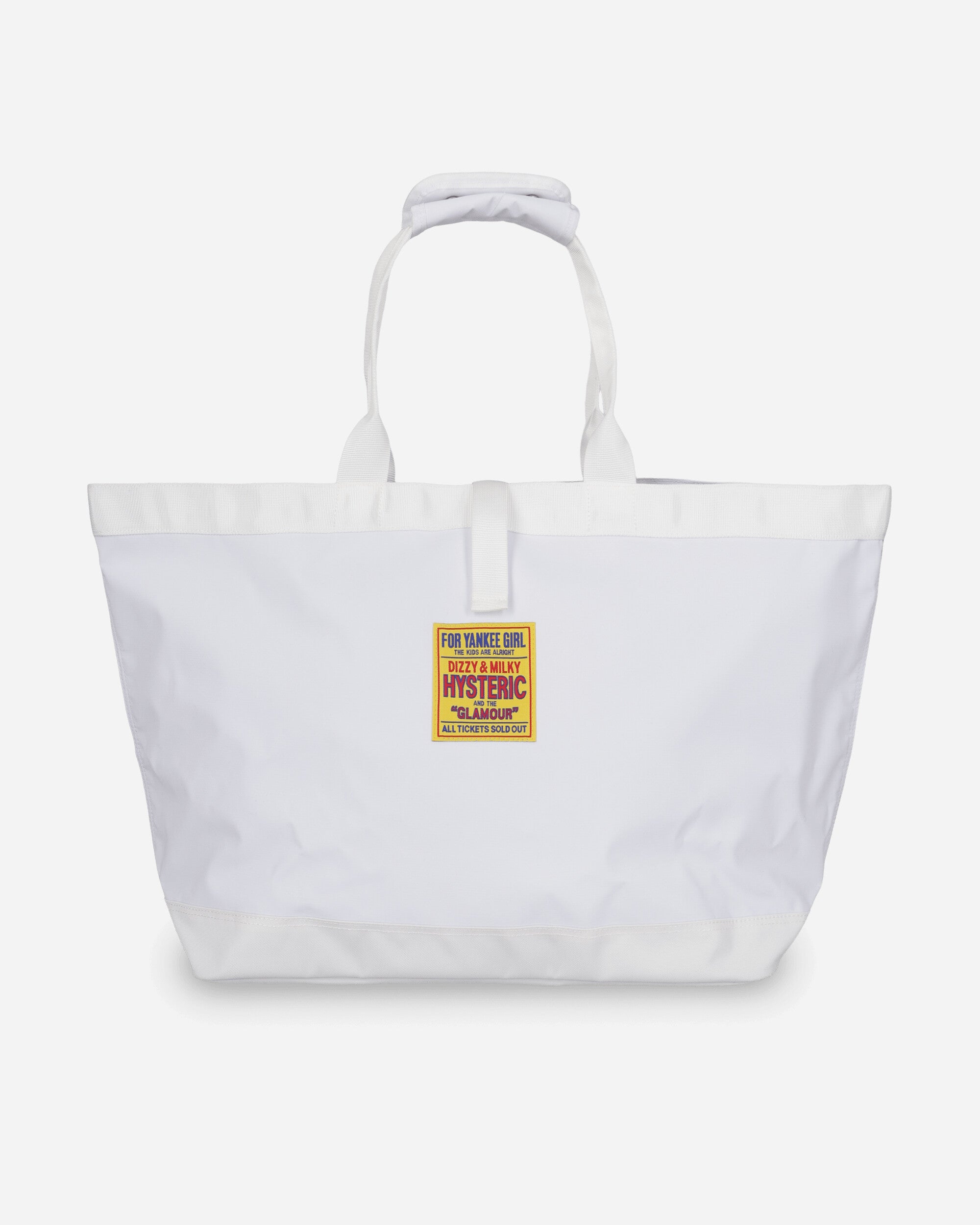 Hysteric Glamour Tarp Tote Bag White Bags and Backpacks Tote Bags 02261QB01 00