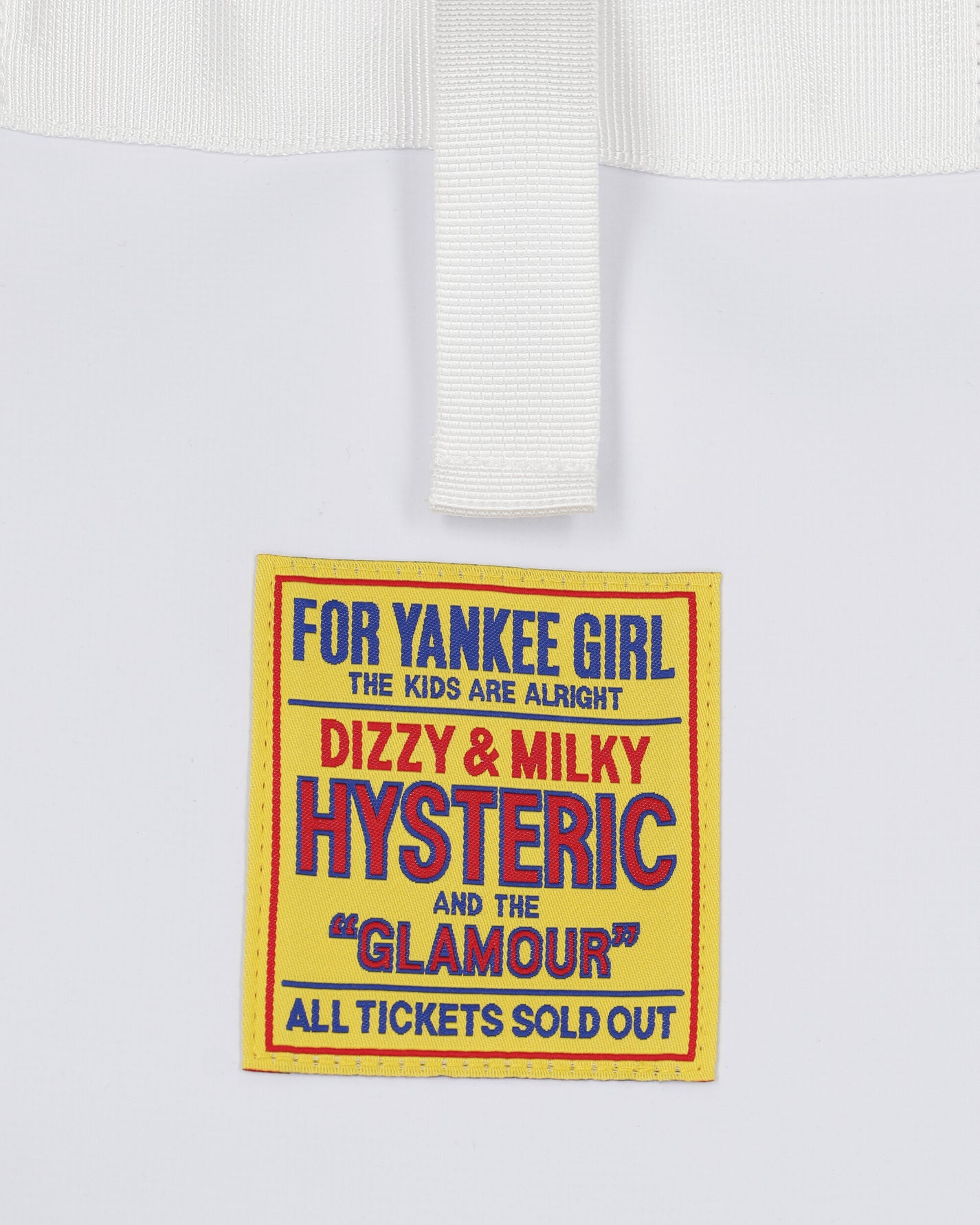 Hysteric Glamour Tarp Tote Bag White Bags and Backpacks Tote Bags 02261QB01 00