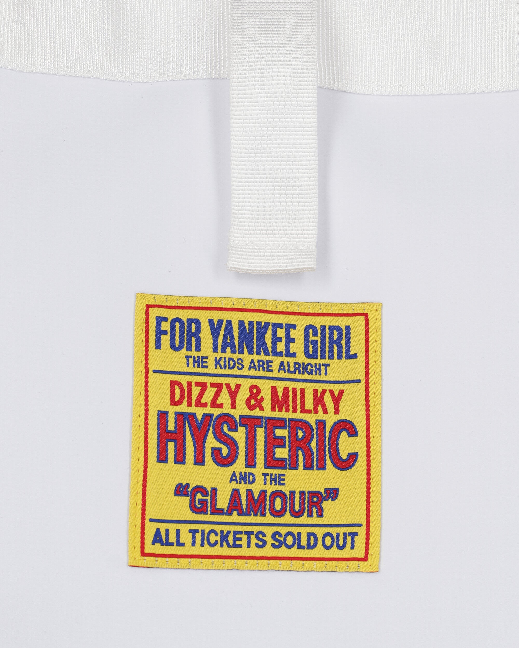 Hysteric Glamour Tarp Tote Bag White Bags and Backpacks Tote Bags 02261QB01 00
