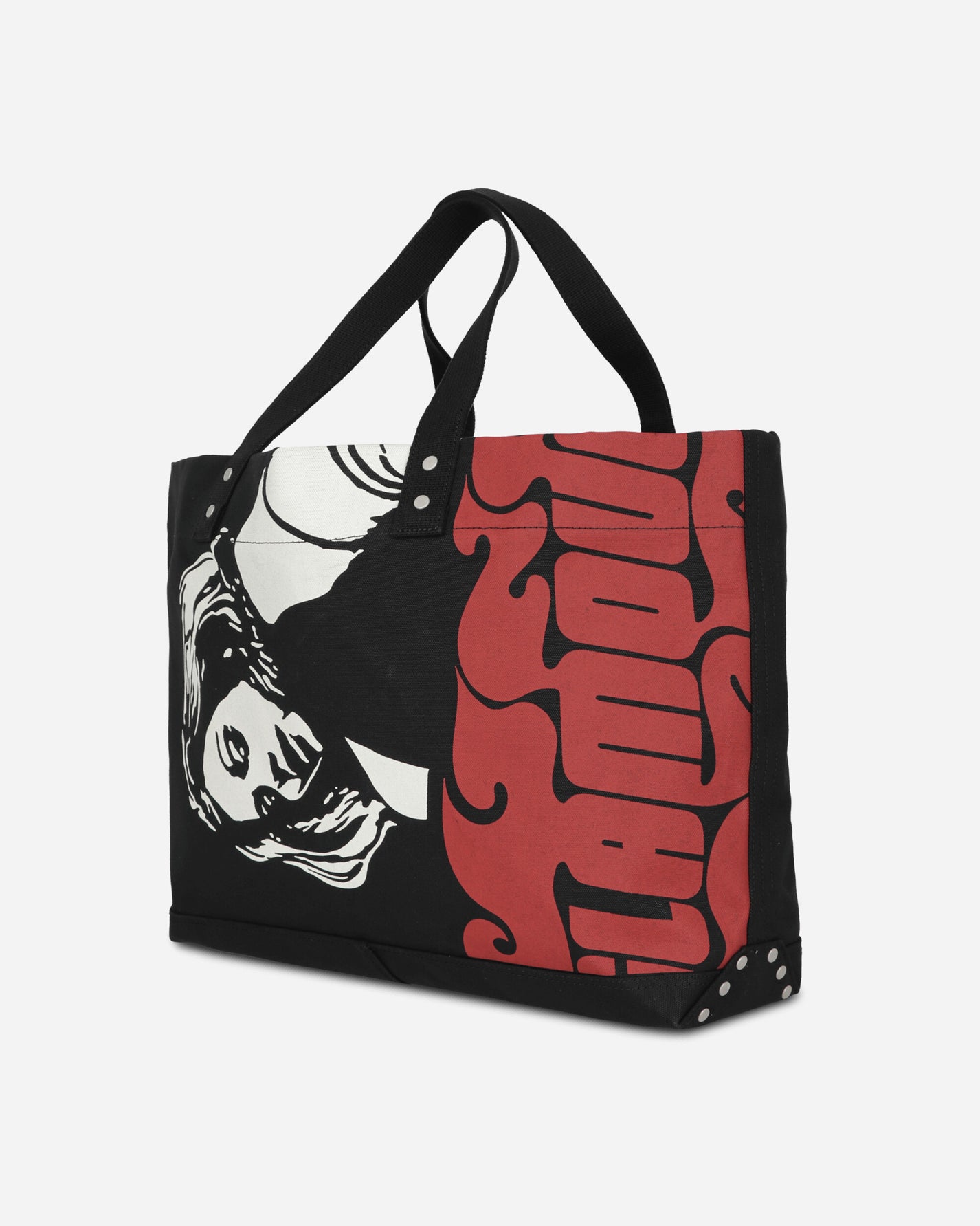 Hysteric Glamour Vixen Girl Tote Bag Black Bags and Backpacks Tote Bags 02251QB02 96