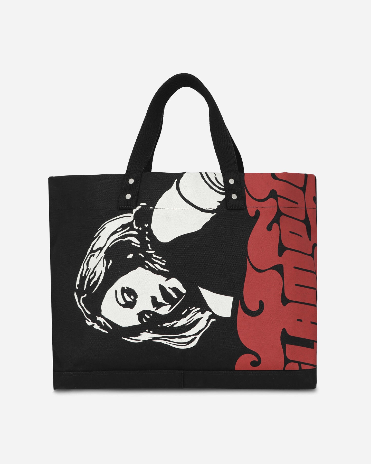 Hysteric Glamour Vixen Girl Tote Bag Black Bags and Backpacks Tote Bags 02251QB02 96