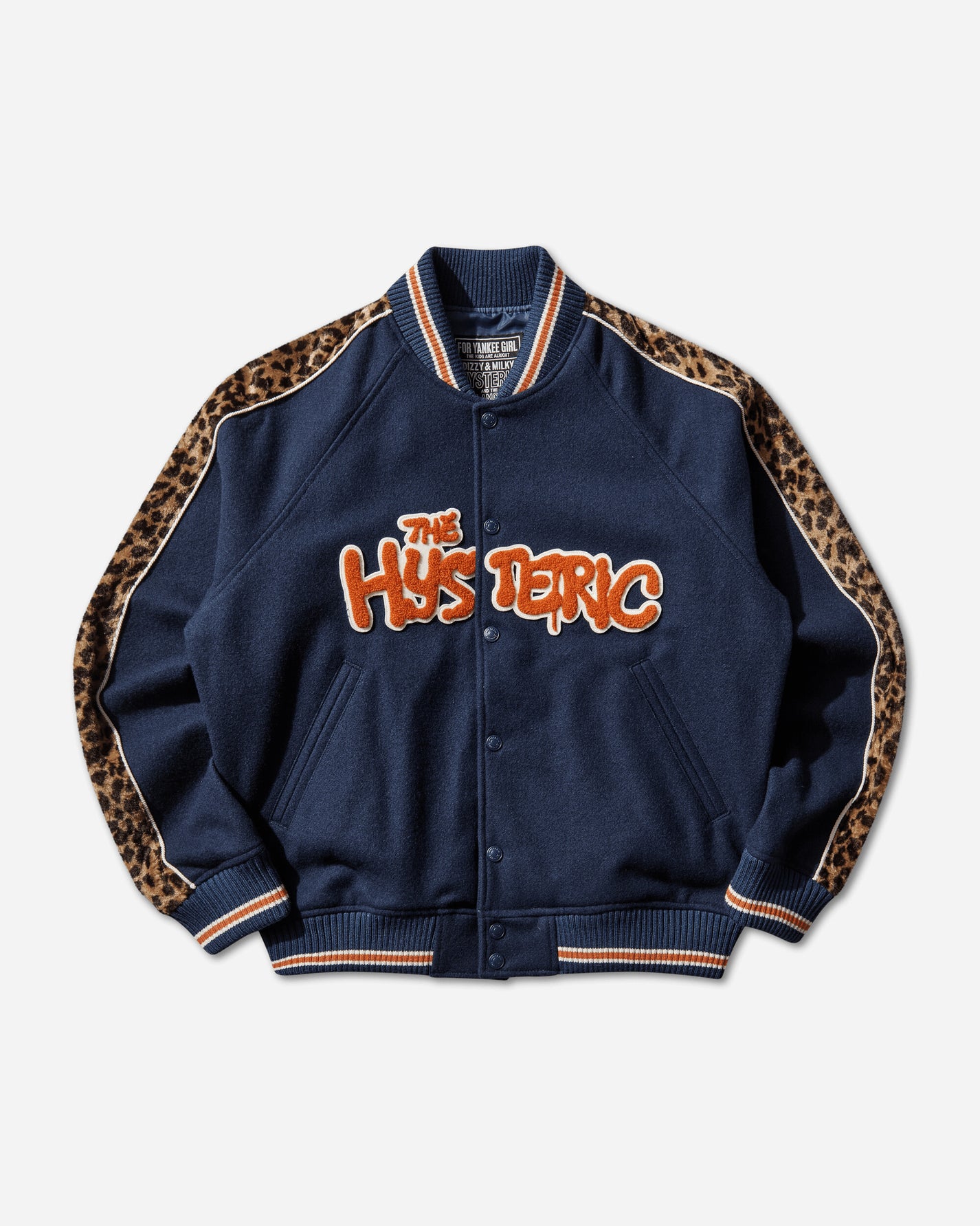 Hysteric Glamour Bloody Hysteric Patch Stadium Jacket Multi Coats and Jackets Bomber Jackets 02253AB03 70