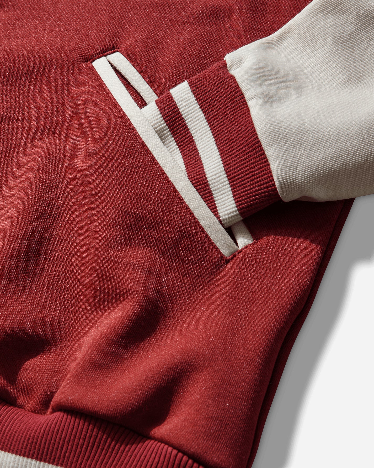 Hysteric Glamour Smoking Girl Stadium Jacket With Patch Red Coats and Jackets Bomber Jackets 02261CJ01 50