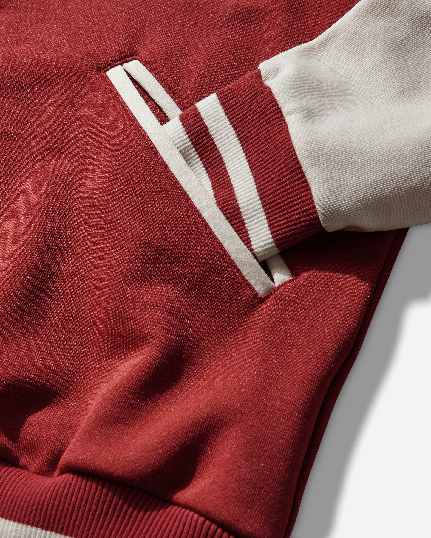 Hysteric Glamour Smoking Girl Stadium Jacket With Patch Red Coats and Jackets Bomber Jackets 02261CJ01 50