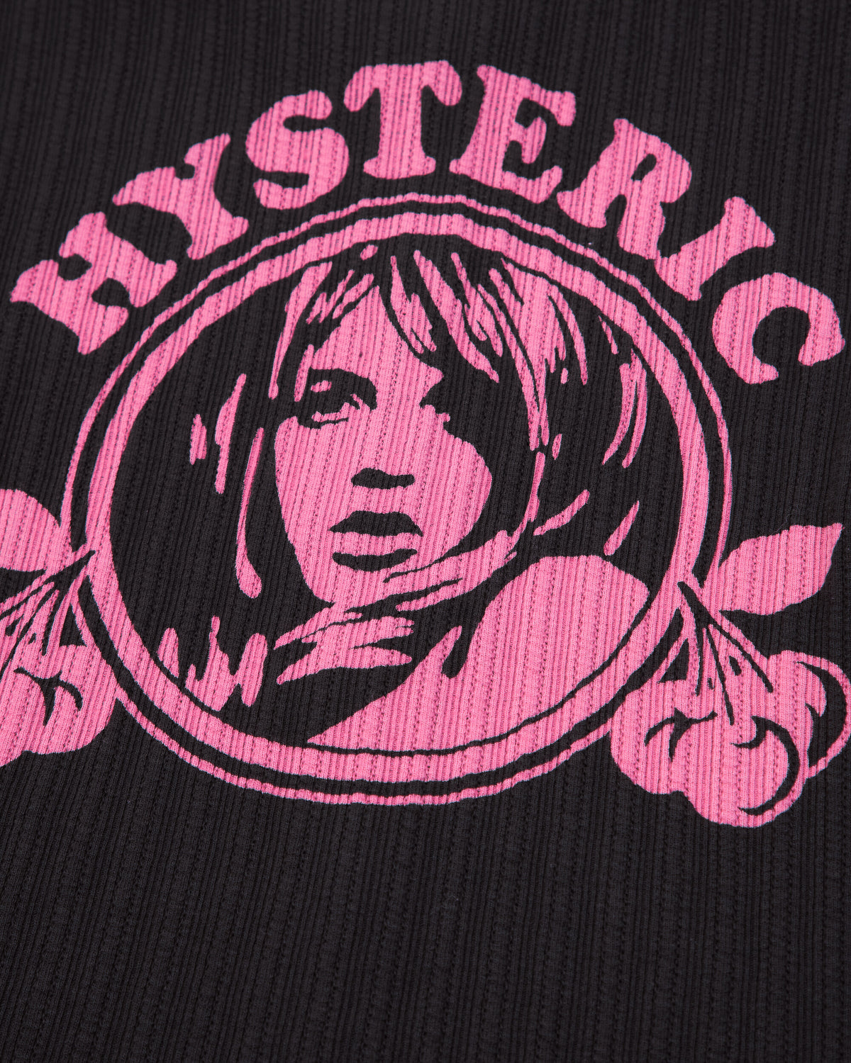 Hysteric Glamour Wmns Cherry Addiction Cardigan Black Knitwears Cardigans 01263CD01 96