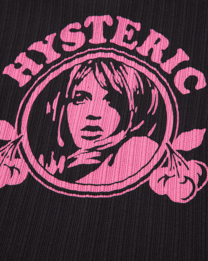 Hysteric Glamour Wmns Cherry Addiction Cardigan Black Knitwears Cardigans 01263CD01 96