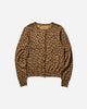 Hysteric Glamour Wmns Leopard Pattern Cardigan Beige Pattern Knitwears Cardigans 01251ND02 17