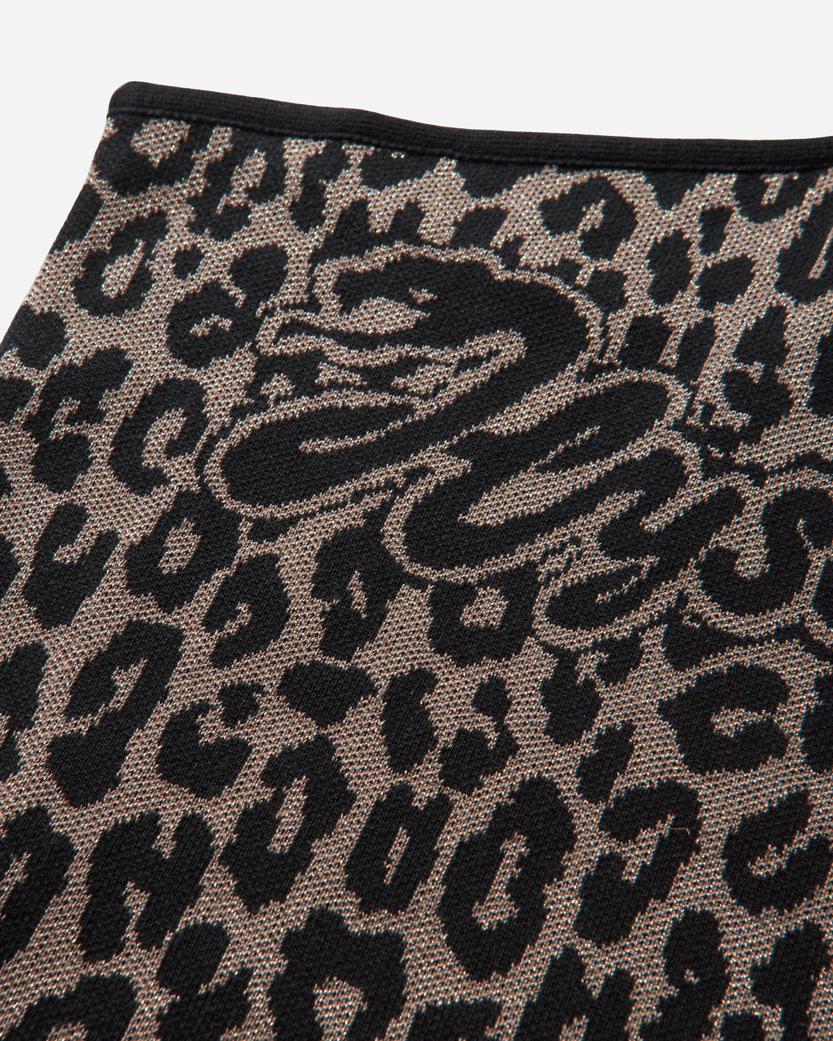 Hysteric Glamour Wmns Snake Logo Jacquard Halter Neck Top Brown Knitwears Cardigans 01263NV01 83