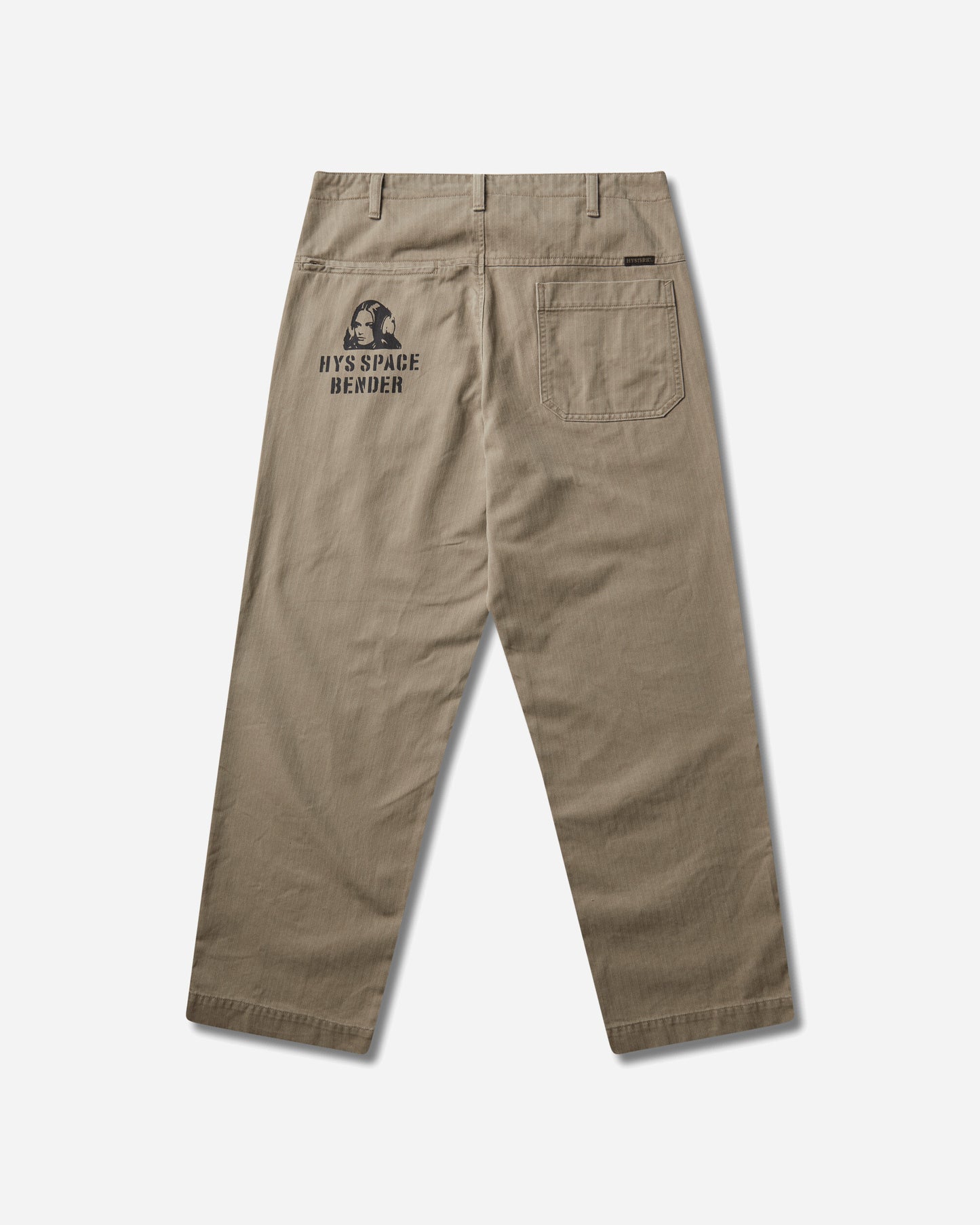 Hysteric Glamour Hys Space Bender Trousers Khaki Pants Chinos 02261AP03 65
