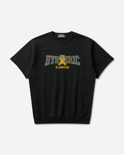 Hysteric Glamour Firebear College Sweatshirt Black Sweatshirts Crewneck 02261CS02 96