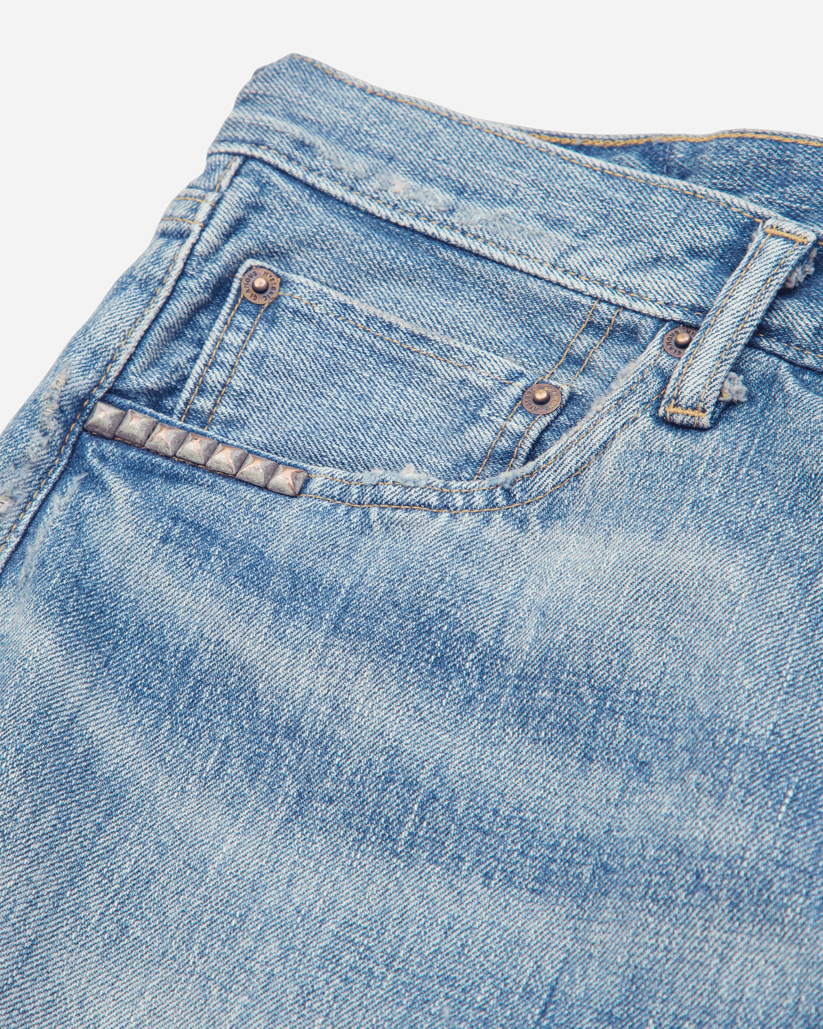 Hysteric Glamour Cmr Processed 60’S Xx Straight Denim Pants Indigo Pants Denim 02263AP08 44
