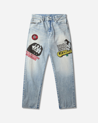Hysteric Glamour Hysteric Days 50S Xx Straight Denim Pants Indigo Pants Denim 02261AP07 45