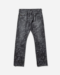 Hysteric Glamour Hysteric Glamour X Slam Jam Screen Print Denim Pants Black Pants Denim 02253AP130 96