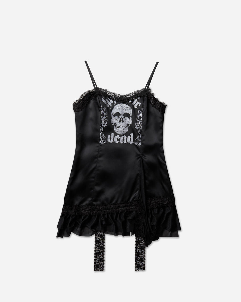 Hysteric Glamour Wmns Hysteric Dead Camisole Dress Black Dresses Dress Mid 01263AO01 96