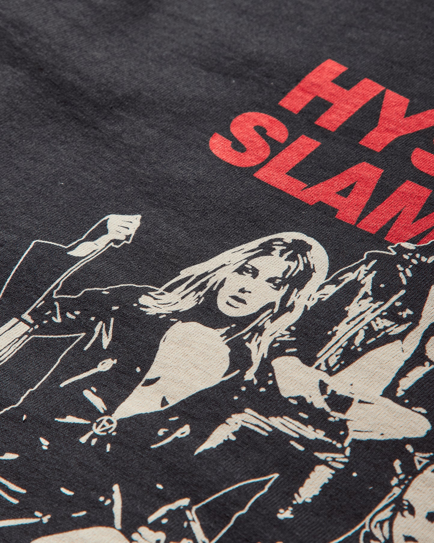 Hysteric Glamour Hysteric Glamour X Slam Jam Zip Up Hooded Sweatshirt Black Sweatshirts Hoodies 02253CF102 96