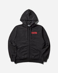 Hysteric Glamour Hysteric Glamour X Slam Jam Zip Up Hooded Sweatshirt Black Sweatshirts Hoodies 02253CF102 96