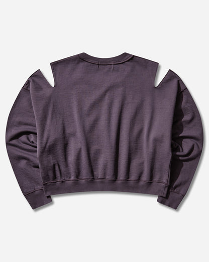 Hysteric Glamour Hysteric Lovetrap Short Sweatshirt Purple Sweatshirts Hoodies 01261CS01 55