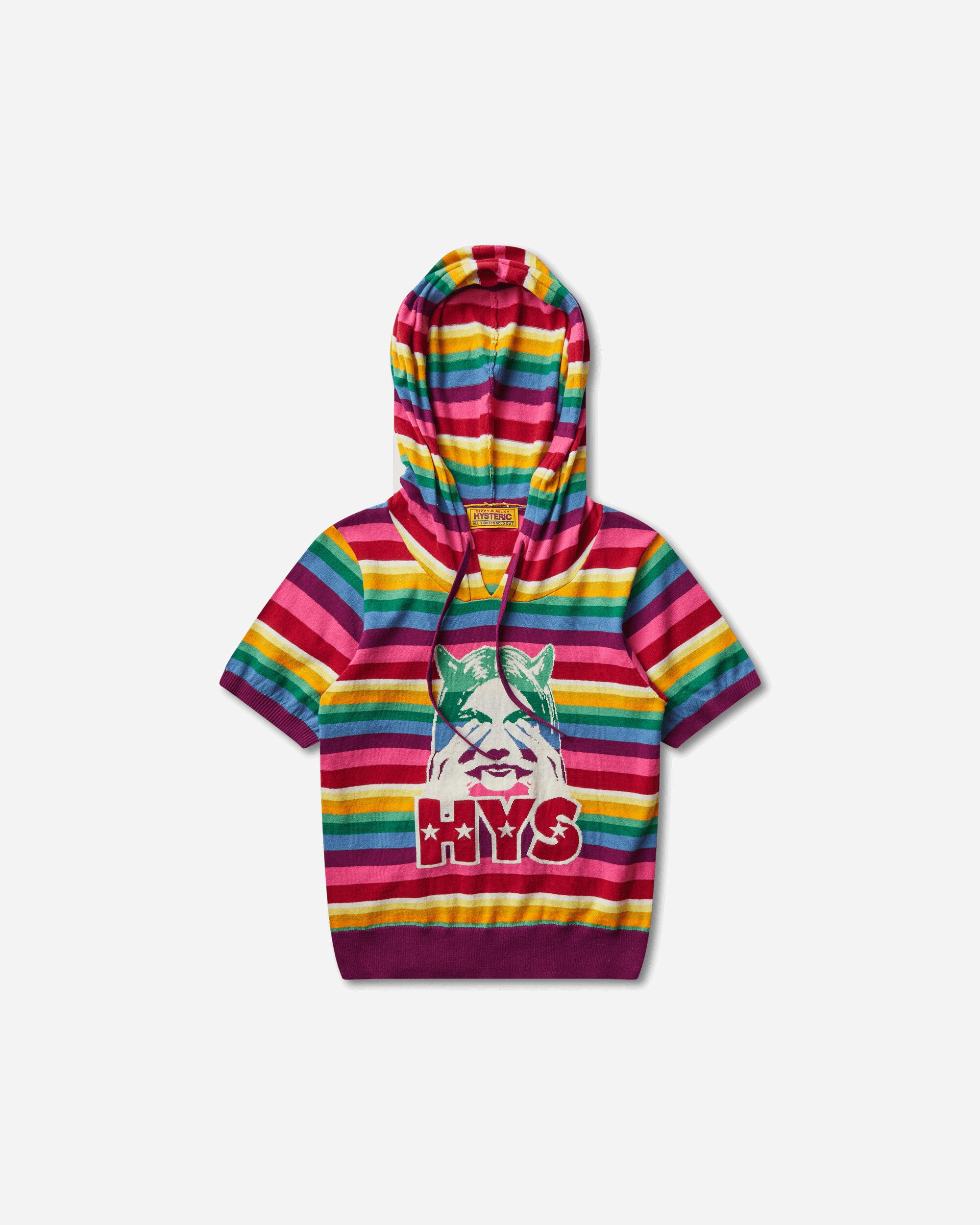 Hysteric Glamour See No Evil Braided Hoodie Multi Sweatshirts Hoodies 01261NS05 18