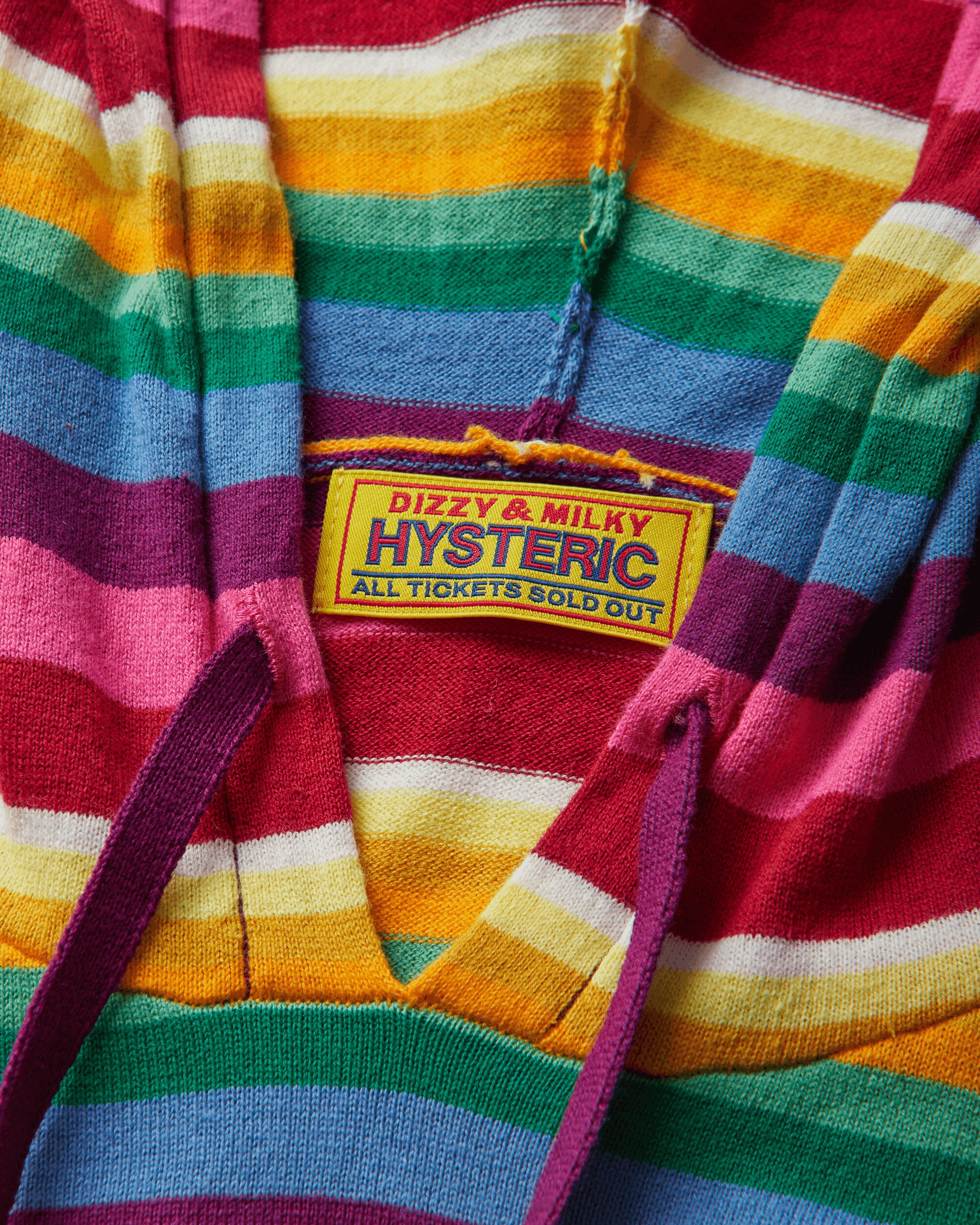 Hysteric Glamour See No Evil Braided Hoodie Multi Sweatshirts Hoodies 01261NS05 18