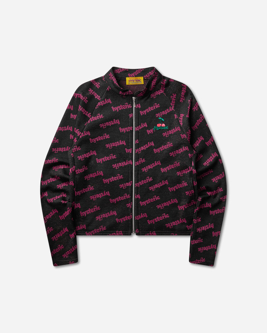 Hysteric Glamour Cherry Embroidered Jacket Black Coats and Jackets Jackets 01261CJ01 99