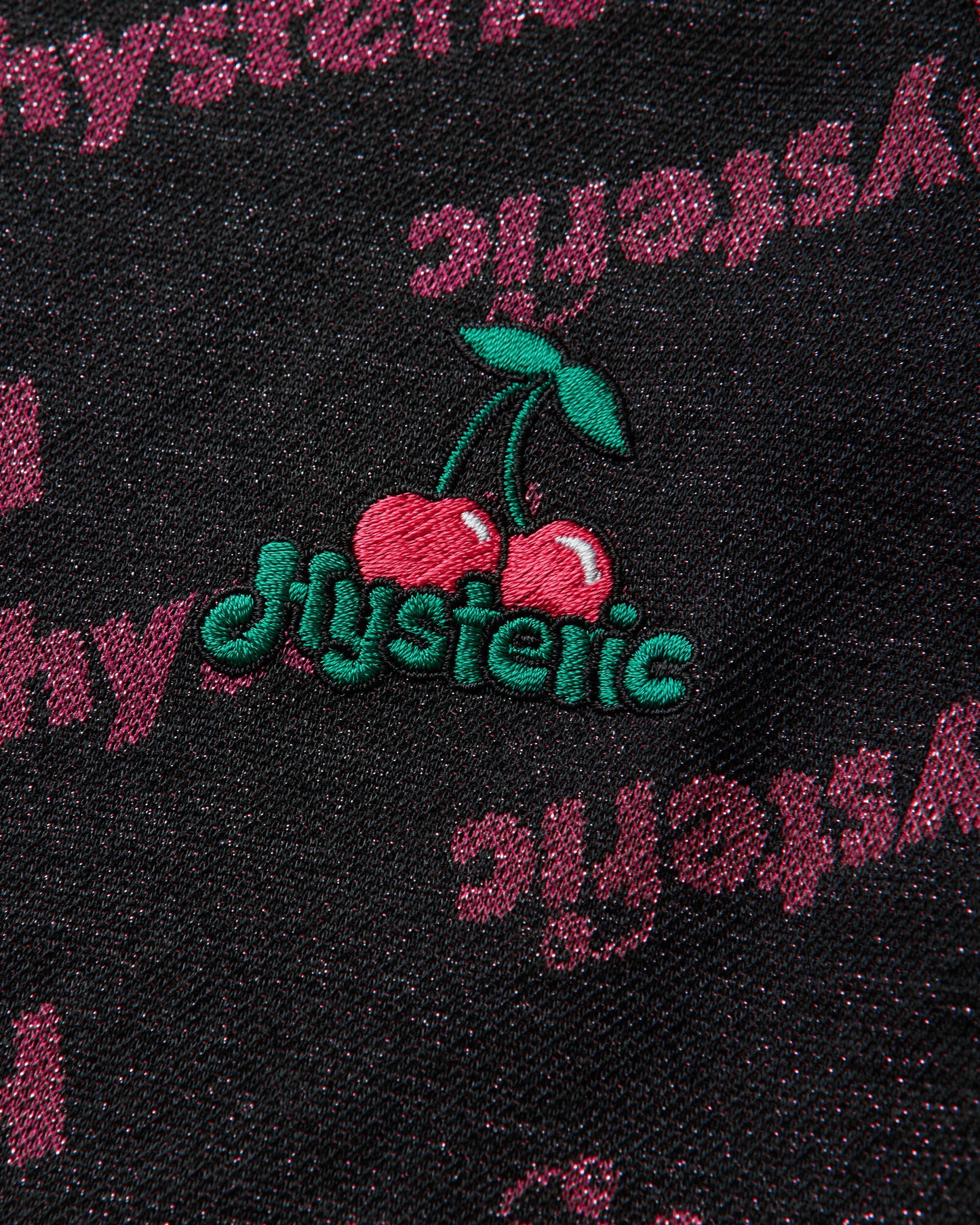 Hysteric Glamour Cherry Embroidered Jacket Black Coats and Jackets Jackets 01261CJ01 99
