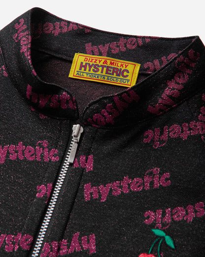 Hysteric Glamour Cherry Embroidered Jacket Black Coats and Jackets Jackets 01261CJ01 99