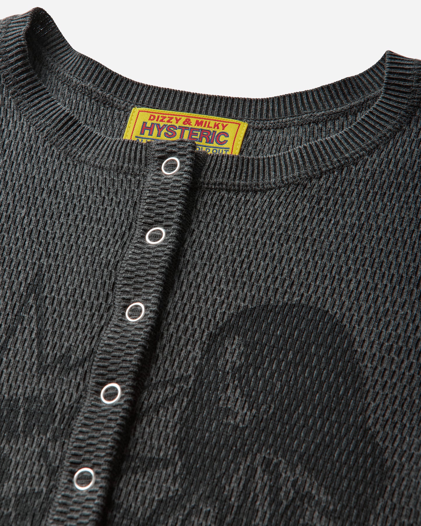 Hysteric Glamour Born To Lose Pullover Charcoal T-Shirts Longsleeve 01261NS02 94