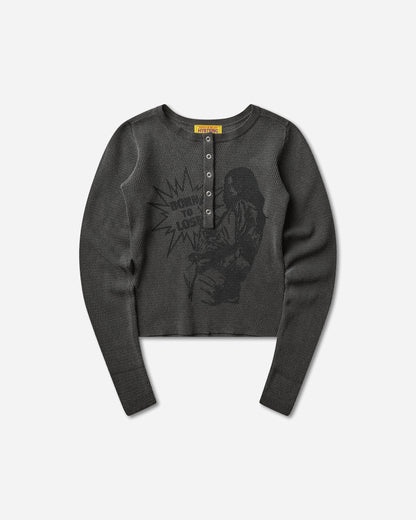 Hysteric Glamour Born To Lose Pullover Charcoal T-Shirts Longsleeve 01261NS02 94