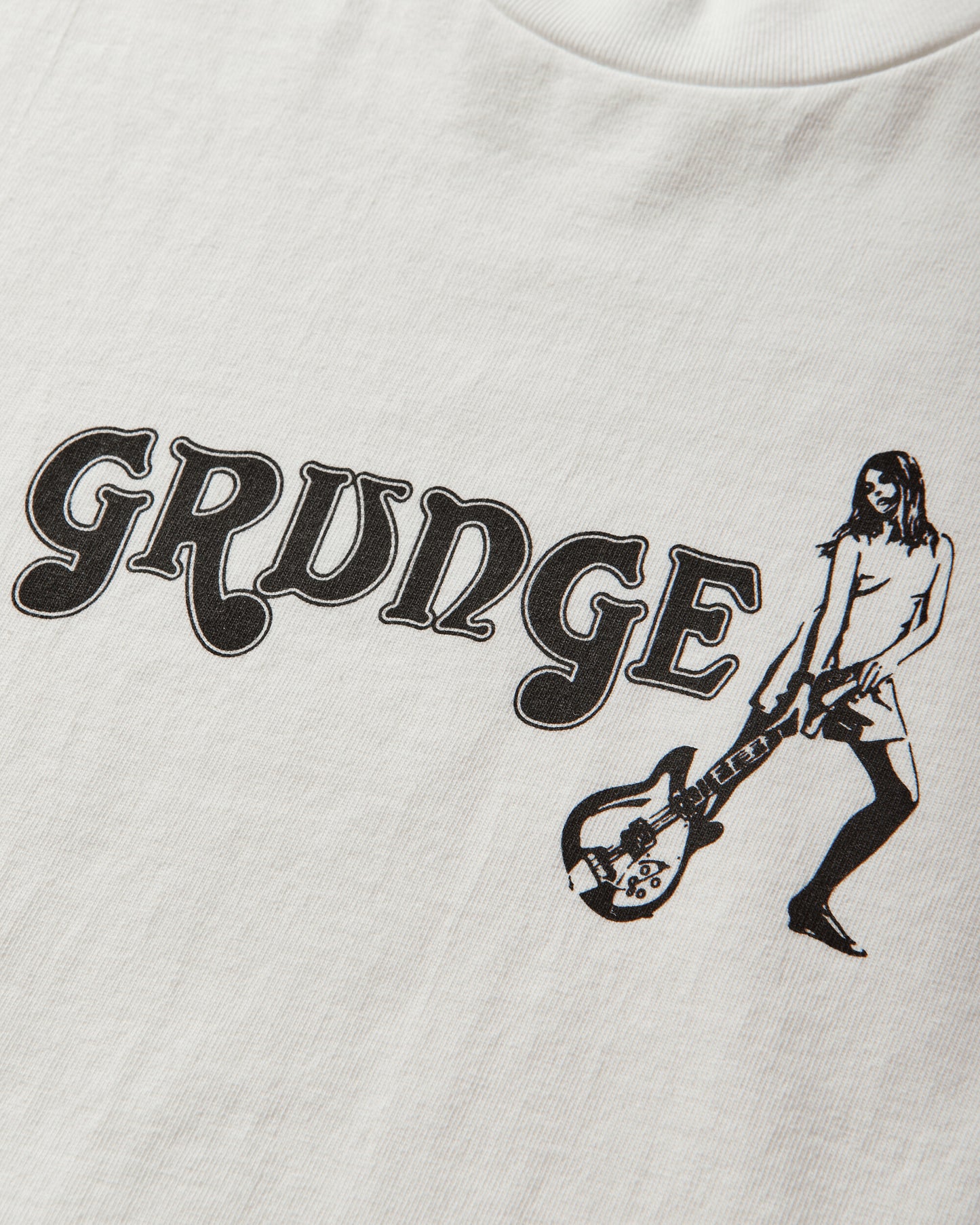 Hysteric Glamour Grunge Tshirt White T-Shirts Longsleeve 02261CL01 00
