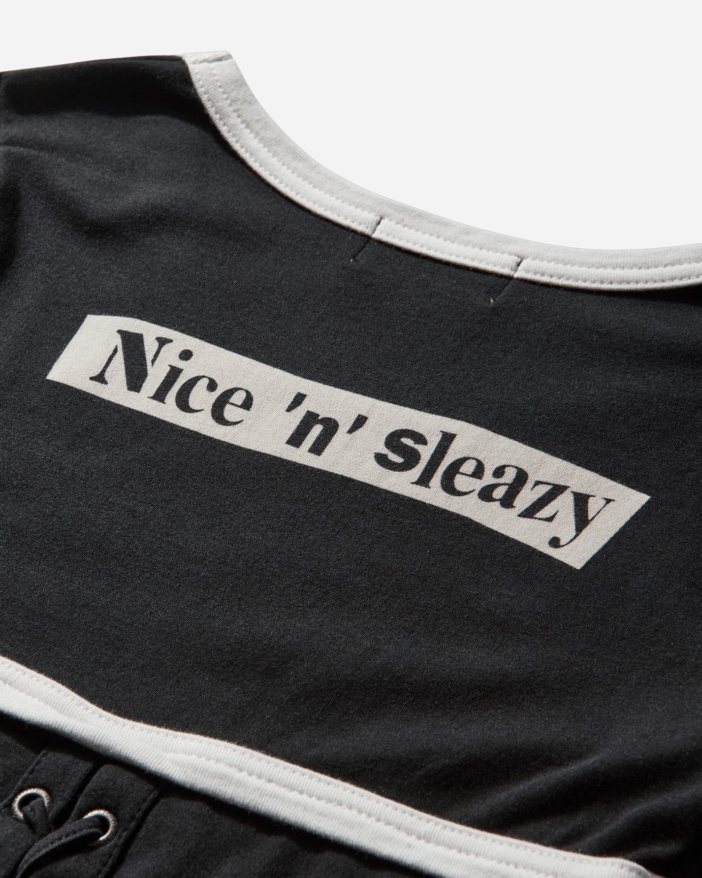 Hysteric Glamour Wmns Bunny Girl Lace-Up Baby T-Shirt Multi T-Shirts Longsleeve 01253CL05 96