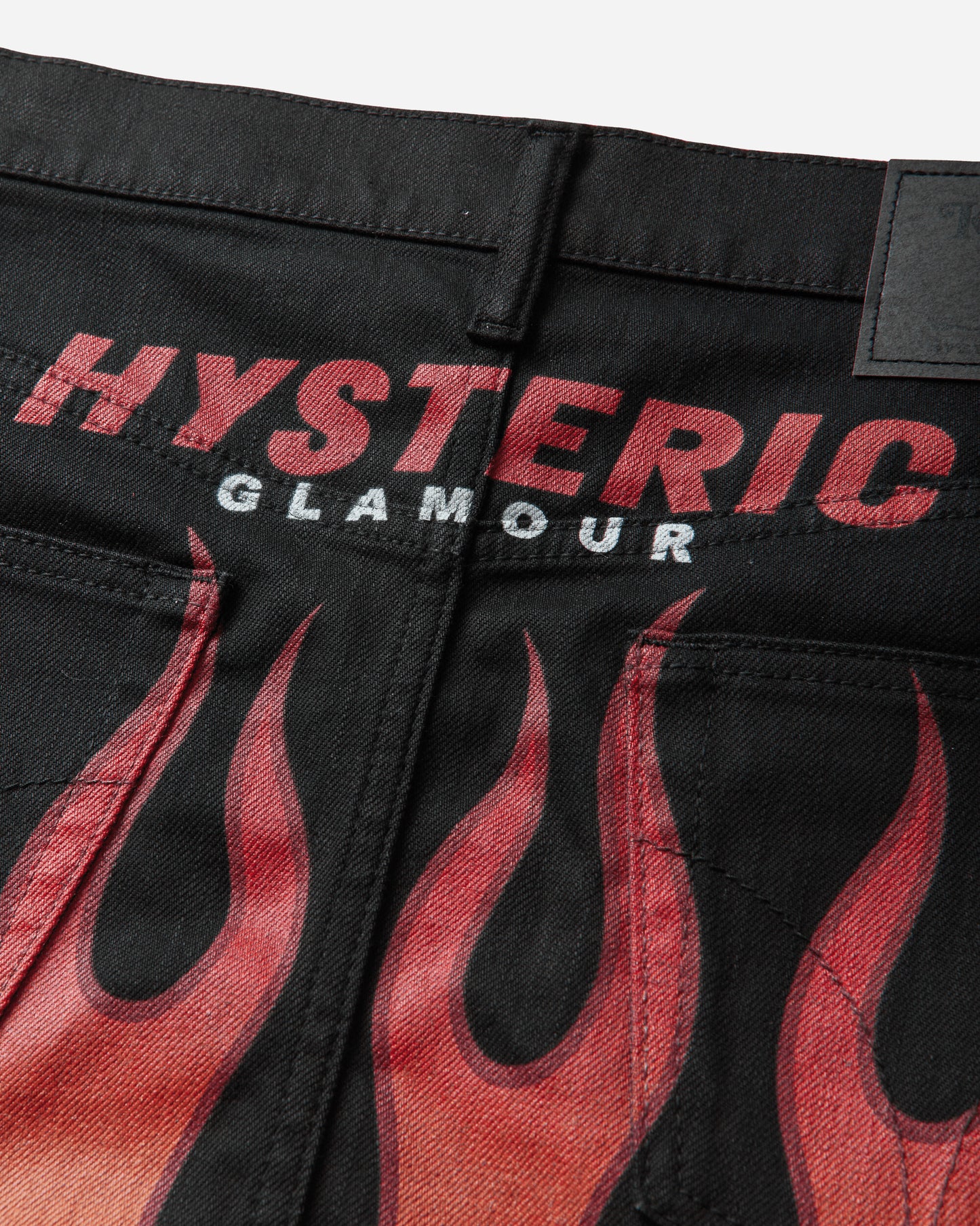 Hysteric Glamour Fire Hysteric Micro Mini Skirt Black Skirts Mini 01261AK02 96