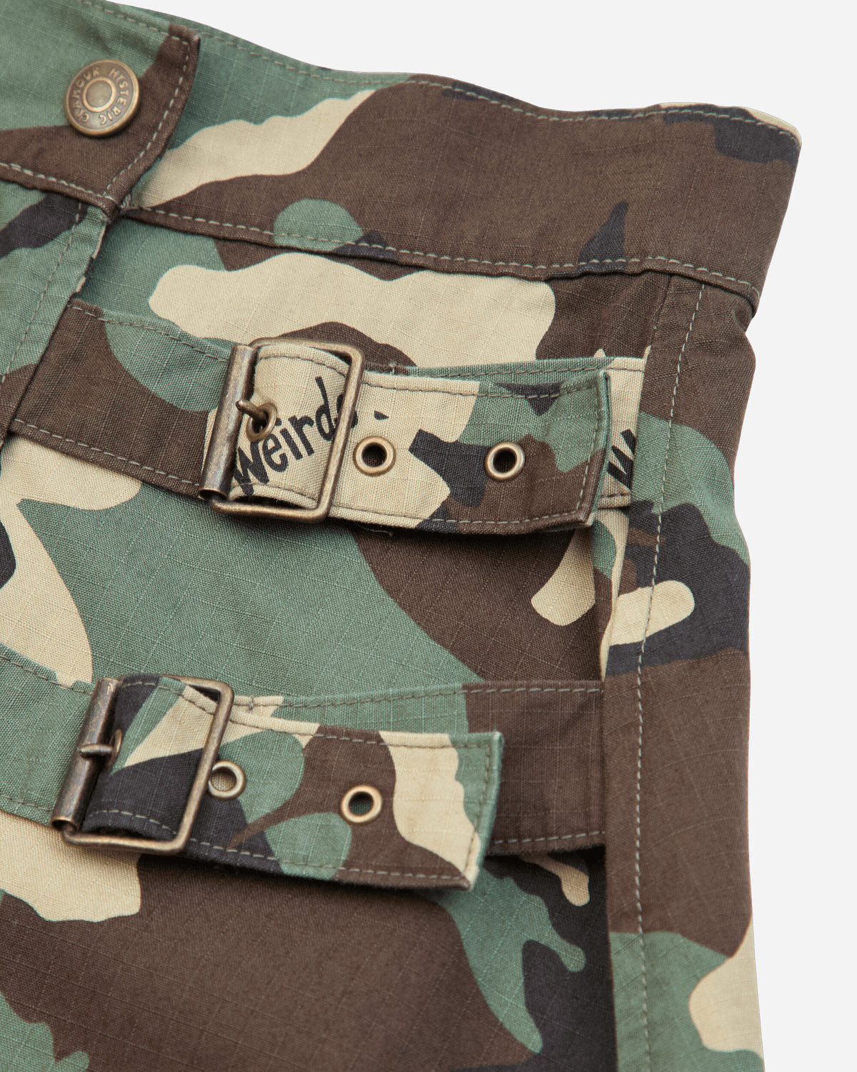 Hysteric Glamour Wmns Military Pleated Wrap Skirt Camo Skirts Mini 01263AK03 69
