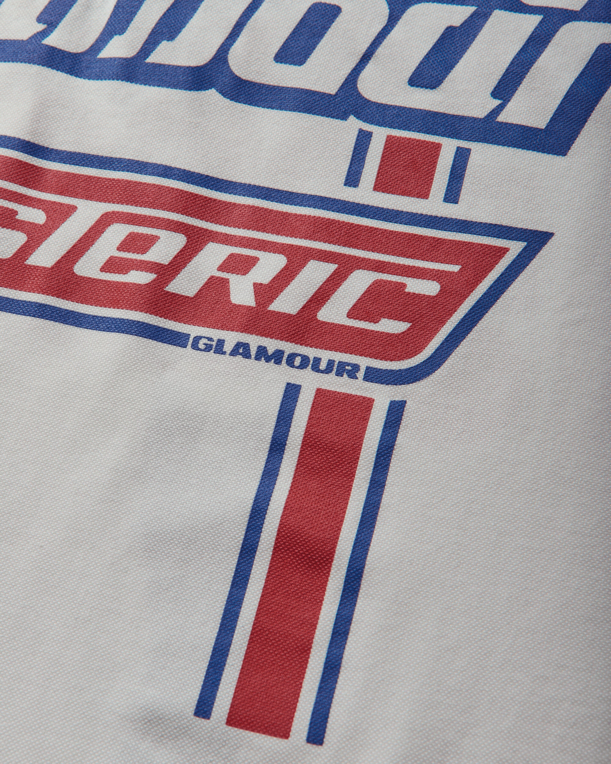 Hysteric Glamour Hg Pit Crew Shirt White T-Shirts Polo 02261CH06 00