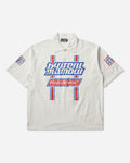 Hysteric Glamour Hg Pit Crew Shirt White T-Shirts Polo 02261CH06 00