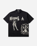 Hysteric Glamour Metal Guid Polo Shirt Black T-Shirts Polo 02261CH02 96
