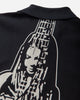 Hysteric Glamour Metal Guid Polo Shirt Black T-Shirts Polo 02261CH02 96