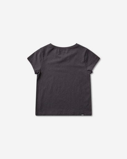 Hysteric Glamour Bat Web Embroidered Baby Tshirt Black T-Shirts Shortsleeve 01261CT12 96