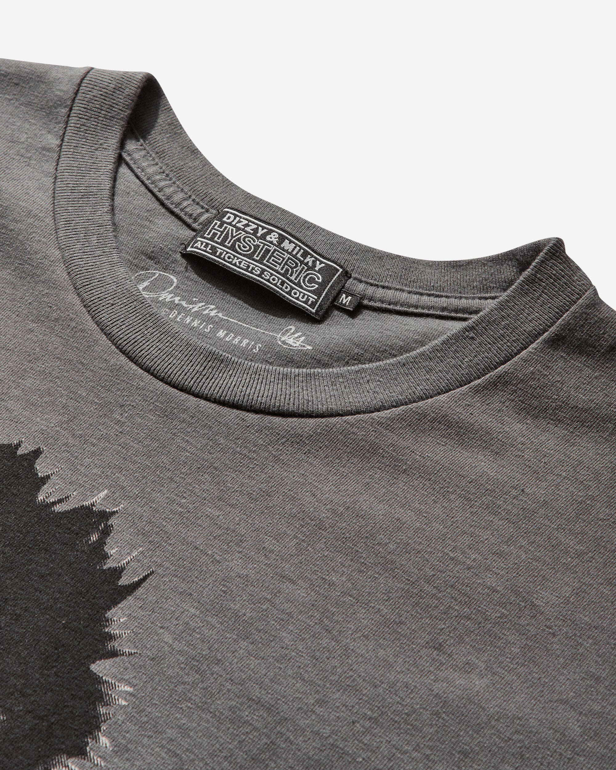 Hysteric Glamour Dm/Sid July '77 T-Shirt Charcoal T-Shirts Shortsleeve 02251CT16 94