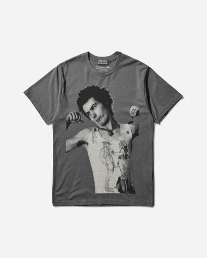 Hysteric Glamour Dm/Sid July '77 T-Shirt Charcoal T-Shirts Shortsleeve 02251CT16 94