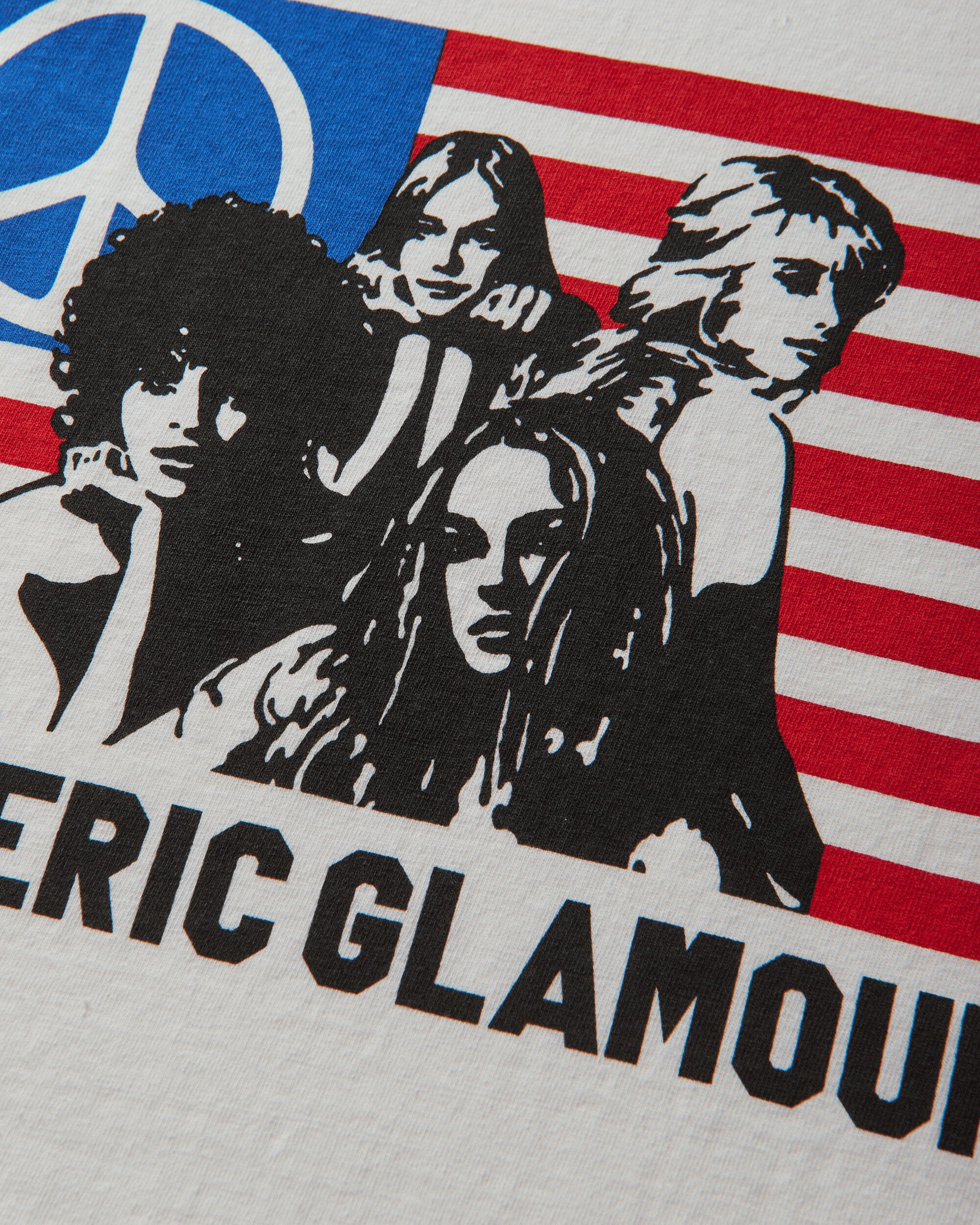 Hysteric Glamour Free Bird Tshirt White T-Shirts Shortsleeve 02261CT23 00