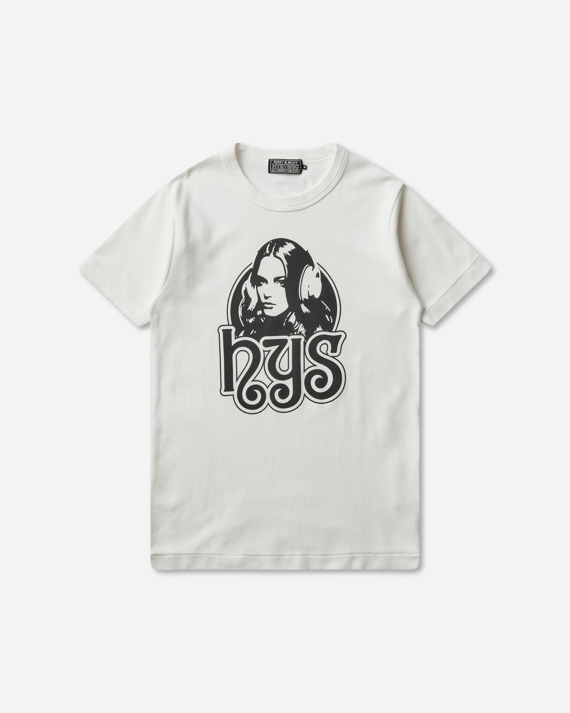 Hysteric Glamour Future Days Tshirt White T-Shirts Shortsleeve 02261CT13 00