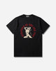 Hysteric Glamour Hot For You T-Shirt Black T-Shirts Shortsleeve 02263CT02 96