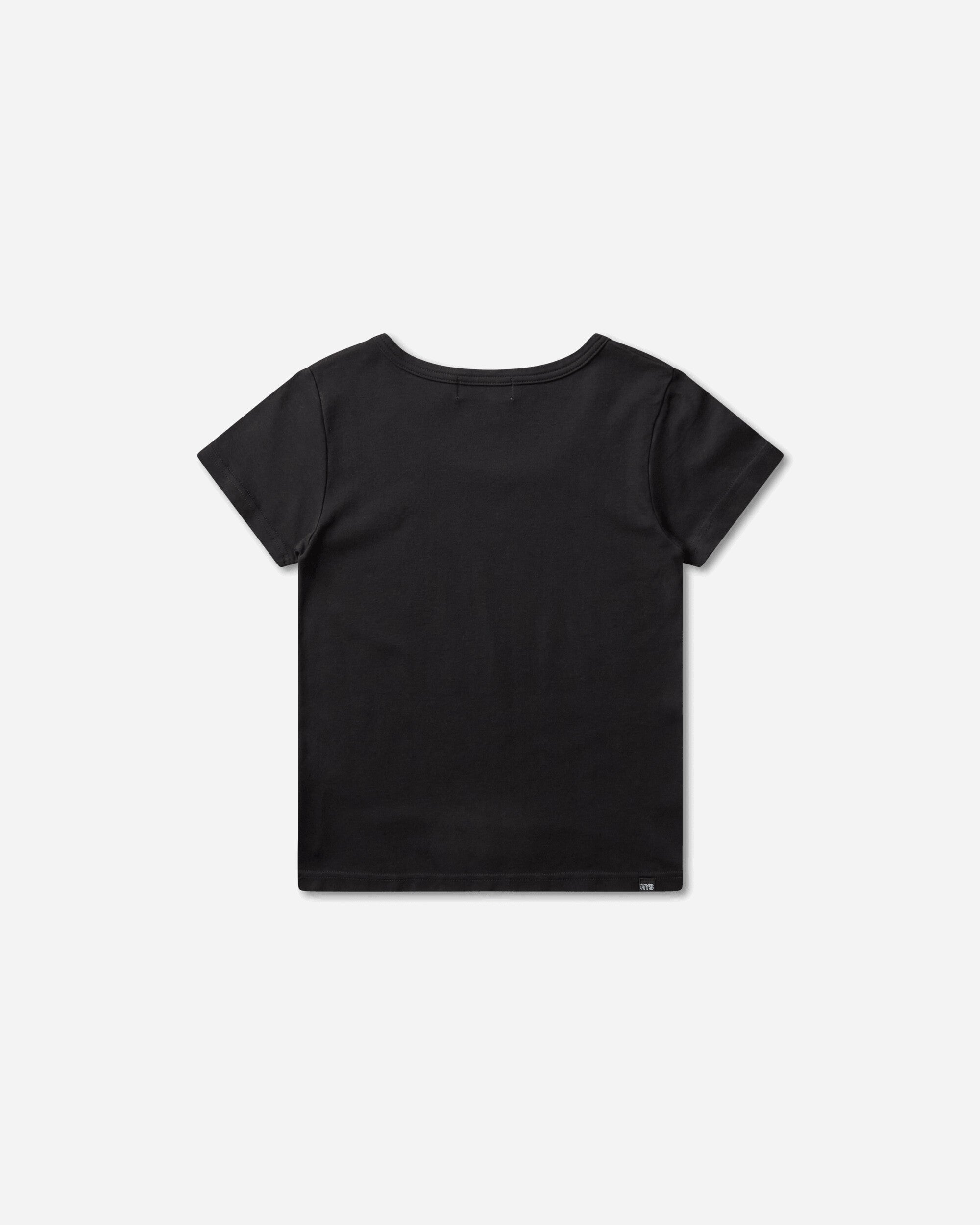 Hysteric Glamour Hys Flavor Baby Tshirt Black T-Shirts Shortsleeve 01261CT11 96