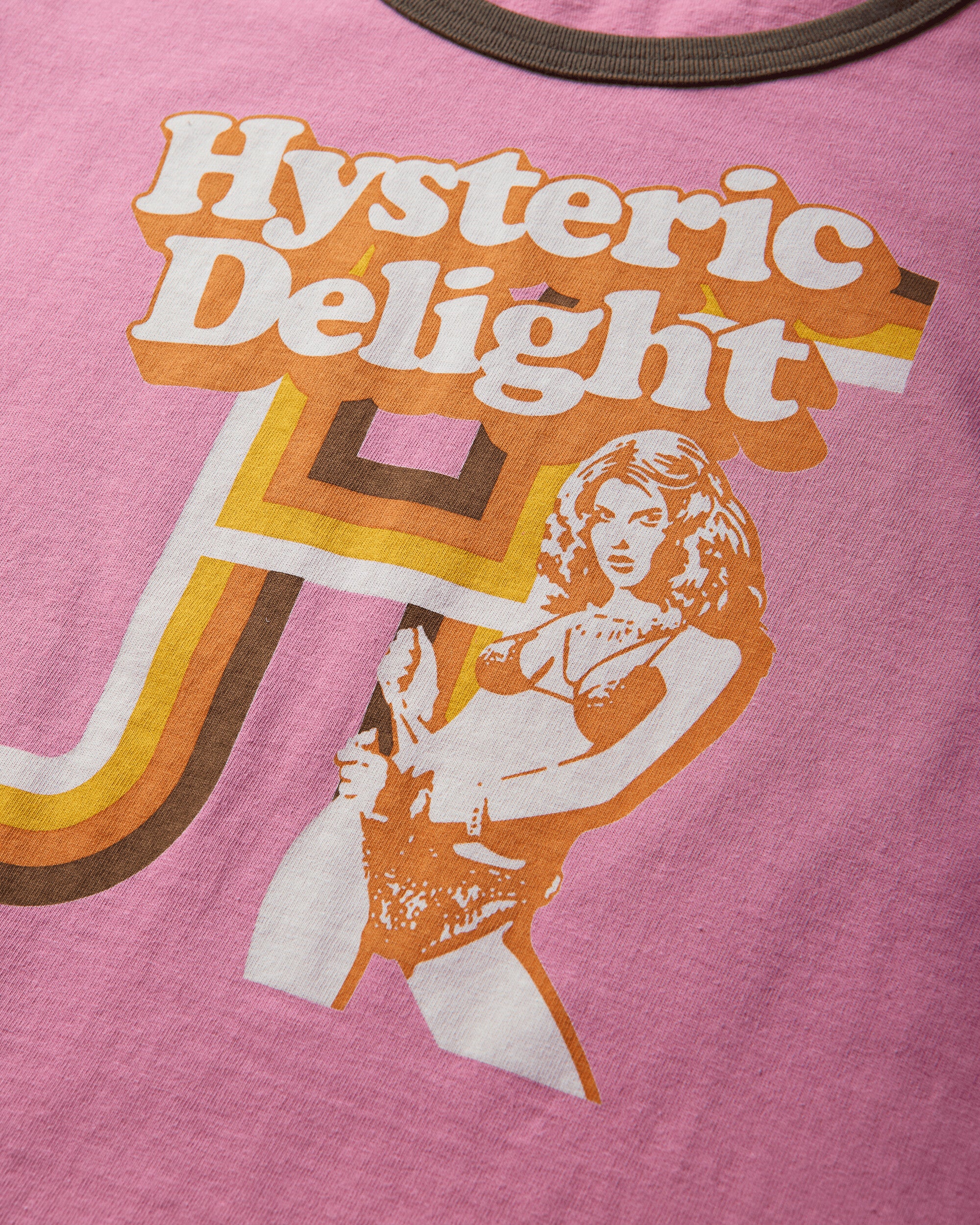 Hysteric Glamour Hysteric Delight Baby Tshirt Pink T-Shirts Shortsleeve 01261CT21 30