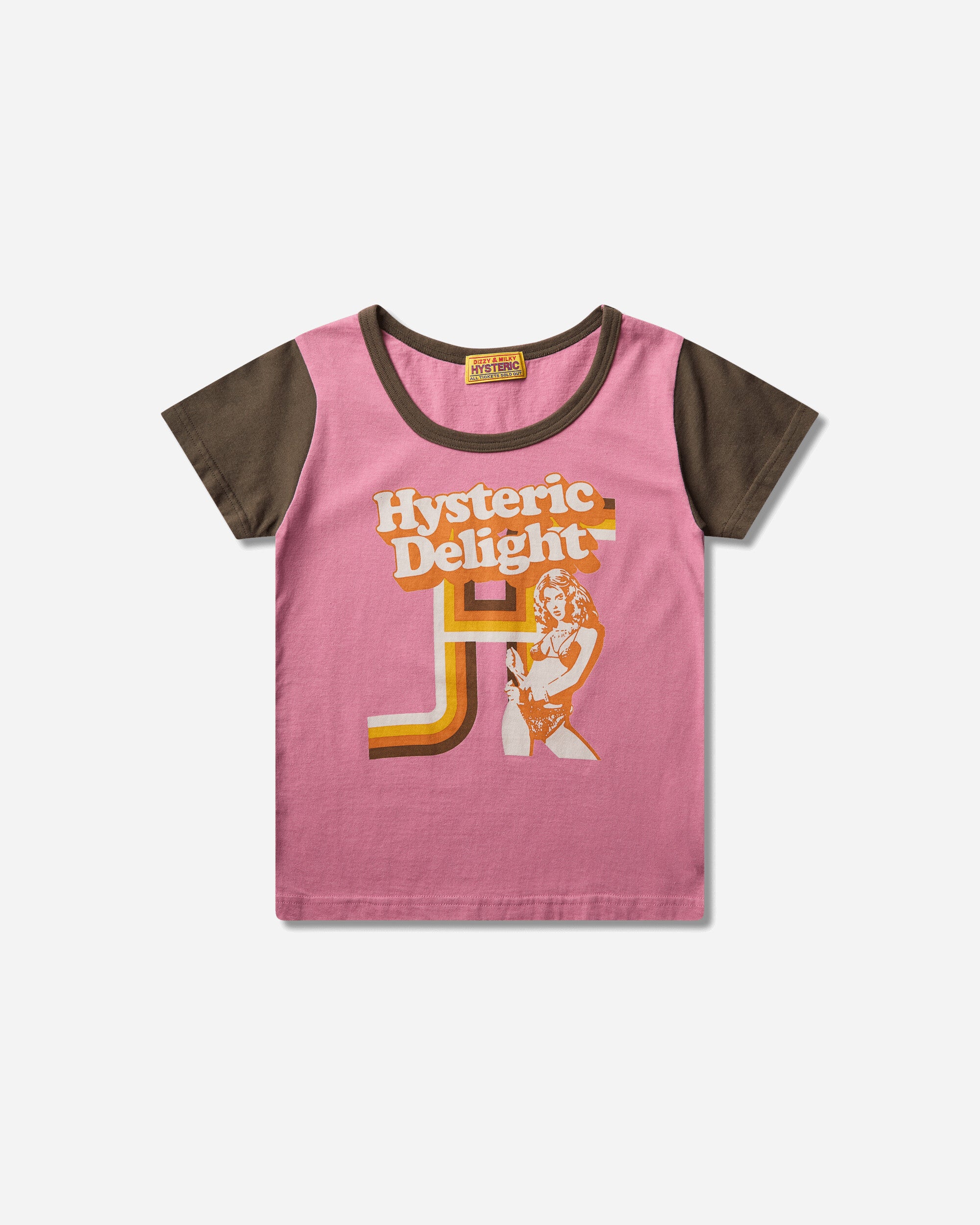 Hysteric Glamour Hysteric Delight Baby Tshirt Pink T-Shirts Shortsleeve 01261CT21 30