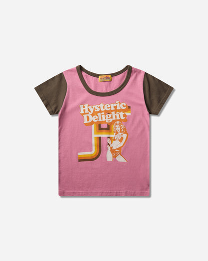 Hysteric Glamour Hysteric Delight Baby Tshirt Pink T-Shirts Shortsleeve 01261CT21 30