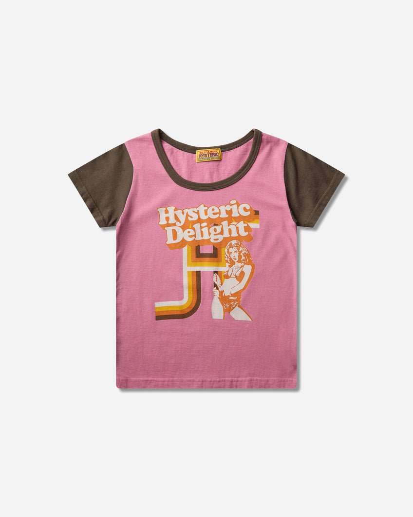 Hysteric Glamour Hysteric Delight Baby Tshirt Pink T-Shirts Shortsleeve 01261CT21 30