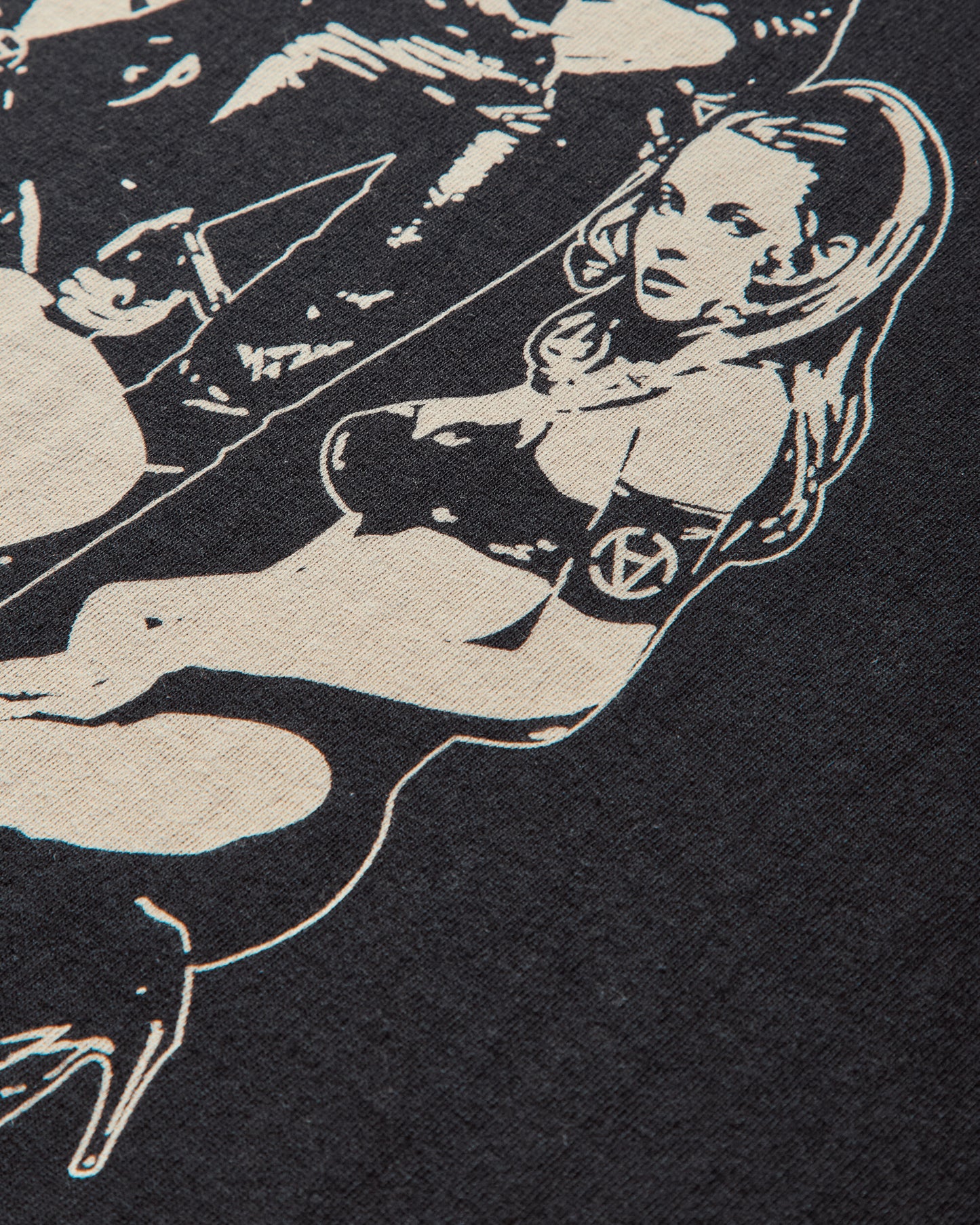 Hysteric Glamour Hysteric Glamour X Slam Jam T-Shirt Black T-Shirts Shortsleeve 02253CT162 96